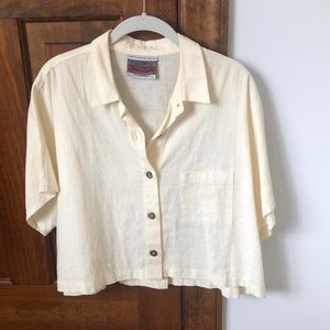 Urban Outfitters Renewal Linen Blouse